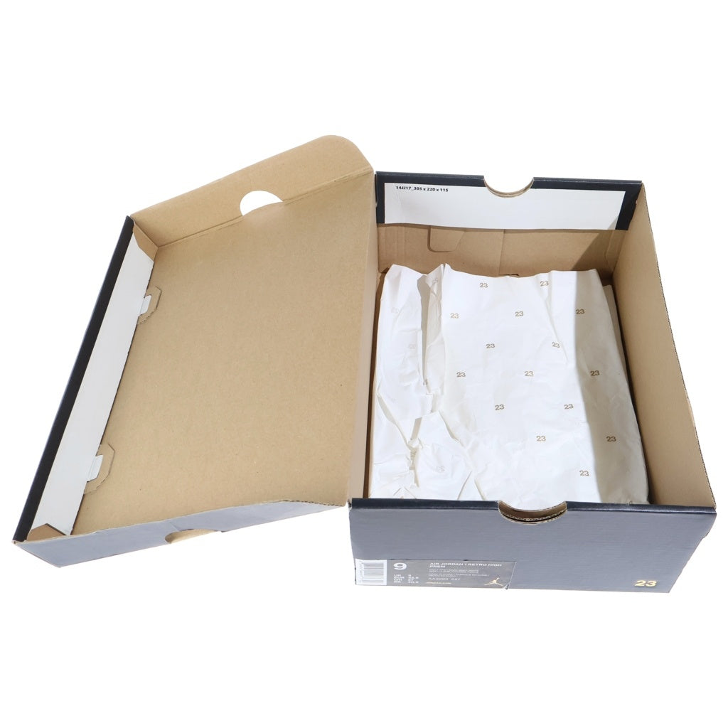 NIKE(ナイキ) AIR JORDAN 1 RETRO HIGH CAMO 3M WOLF GREY AA3993-027 エアジョーダン1 カモ3Mウルフグレー ハイカットスニーカー グレー US9/27cm