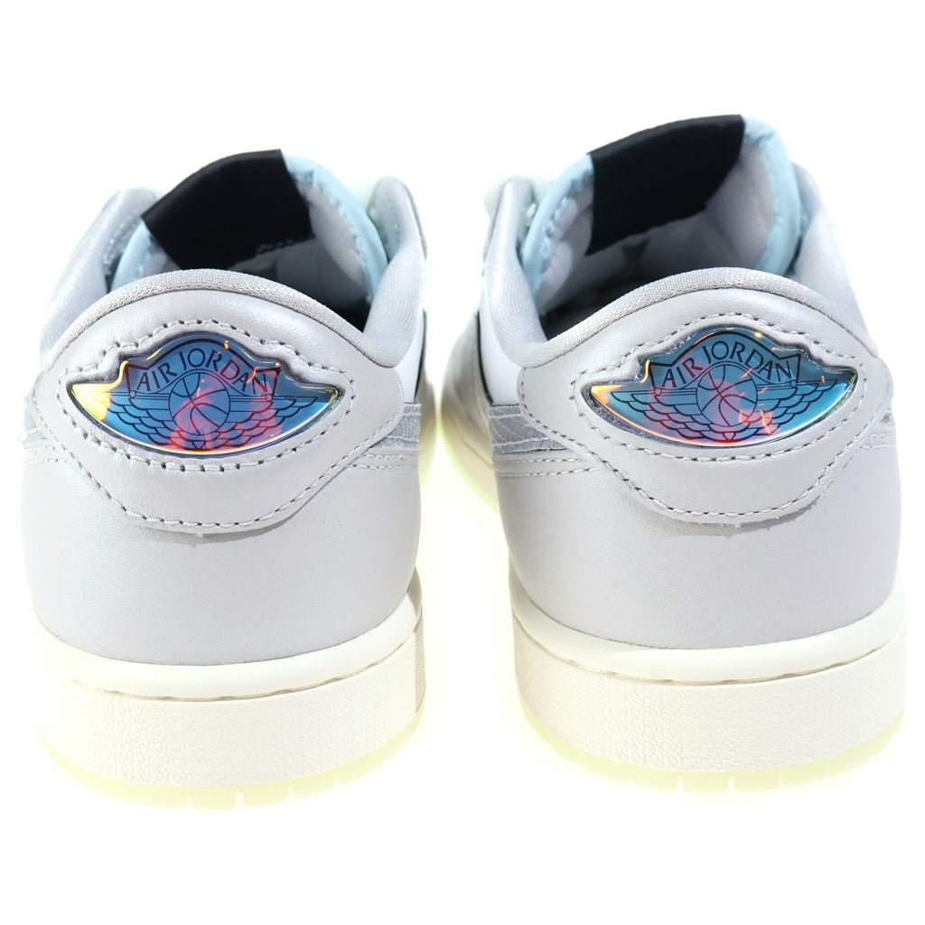 NIKE(ナイキ) AIR JORDAN 1 RETRO LOW OG LUNAR NEW YEAR エアジョーダン1 ルナニューイヤー ローカットスニーカー ホワイト/グレー US8/26cm HF3144-100