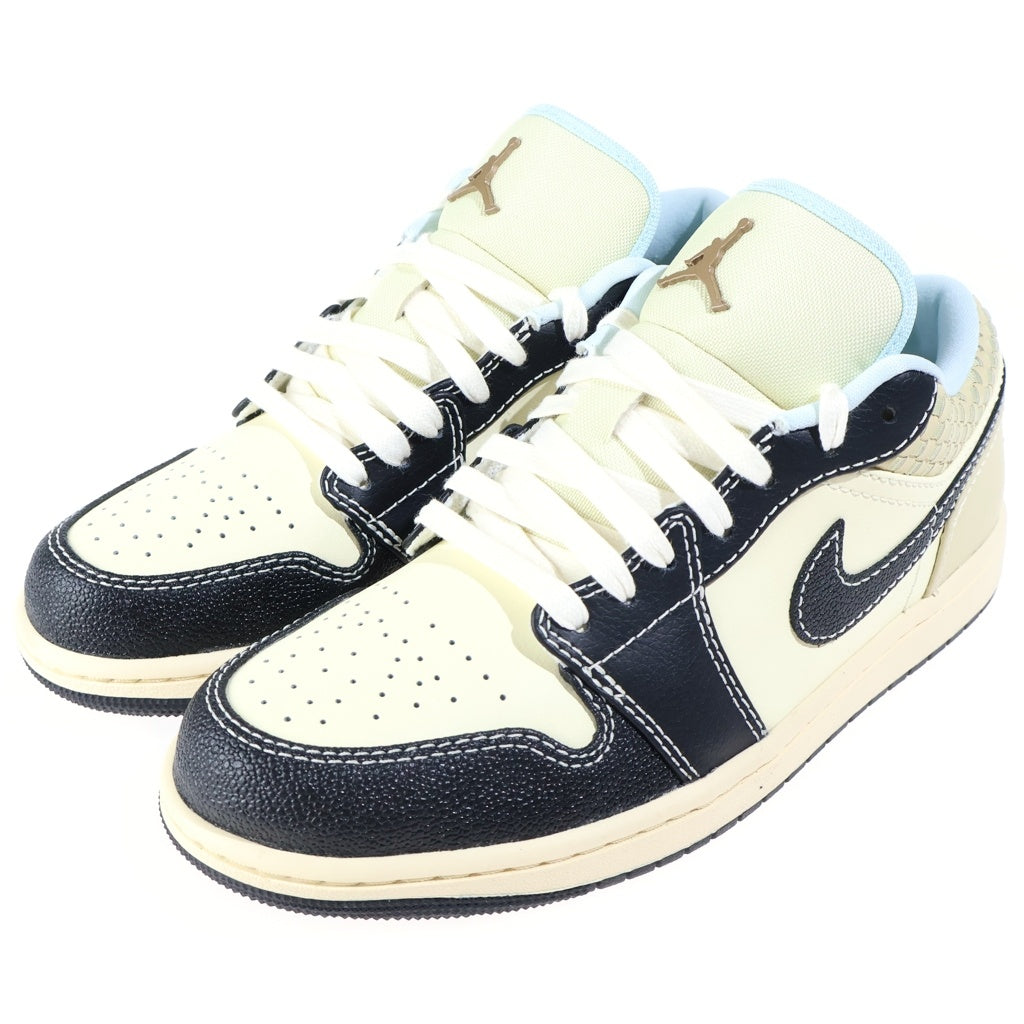 NIKE(ナイキ) AIR JORDAN 1 RETRO LOW エアジョーダン1 SE ローカットスニーカー ブラック/ホワイト US8/26cm HQ3437-101