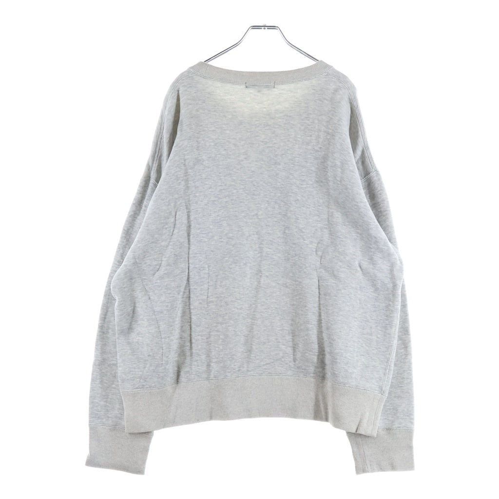 COMME des GARCONS HOMME(コムデギャルソンオム) マルチパッチワーク スウェットクルーネックシャツ トレーナー 裏起毛 グレー HJ-T004 AD2022