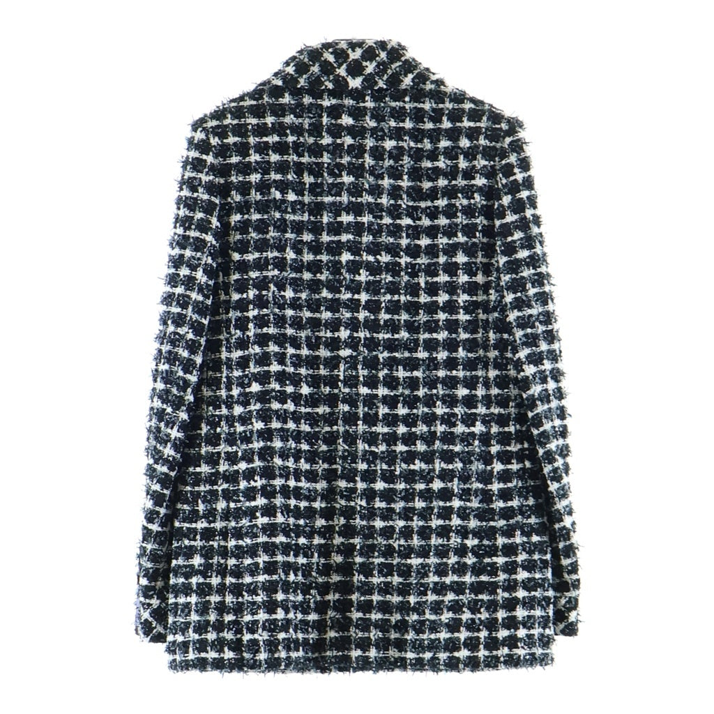 CHANEL(シャネル) ココマーク ジャケット 2020S ツイード ブラック/ホワイト P64139V48652 レディース