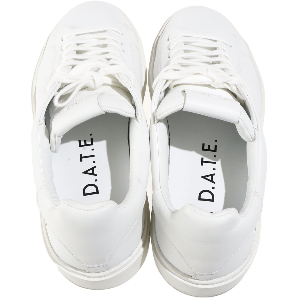 D.A.T.E.(デイト) レヴァンテ レザー ローカットシューズ スニーカー ホワイト LV-MN-WH