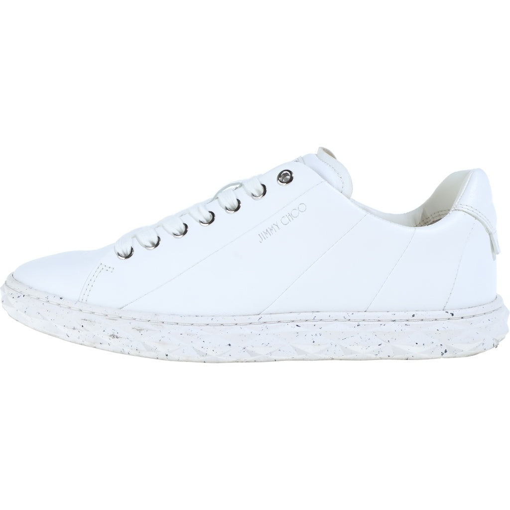 JIMMY CHOO(ジミーチュウ) DIAMOND LIGHT/M ダイヤモンドライトマキシ ローカットスニーカー シューズ ホワイト RXN 231 レディース
