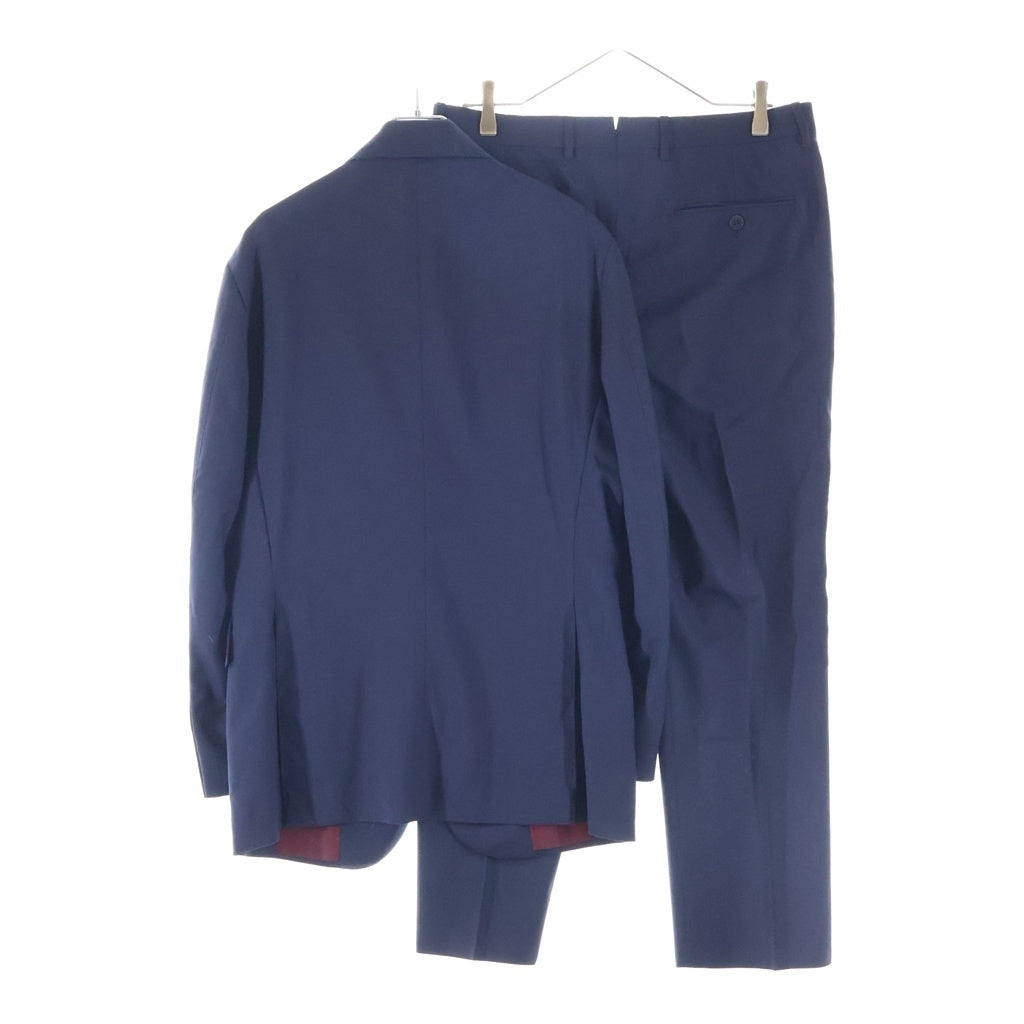 STILE LATINO(スティレラティーノ) AUVINCENZO30PAR2 セットアップスーツ ウール 3Bテーラードジャケット スラックスパンツ ネイビー AW12319