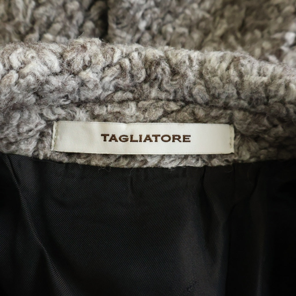 TAGLIATORE(タリアトーレ) ブークレボリューム ショート コート アウター