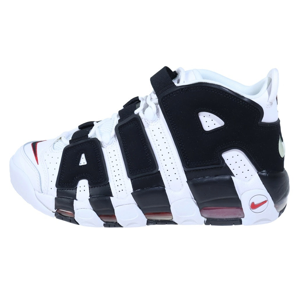 NIKE(ナイキ) AIR MORE UPTEMPO (2020) エアモアアップテンポ ハイカットスニーカー ホワイト/ブラック US9.5/27.5cm 414962-105