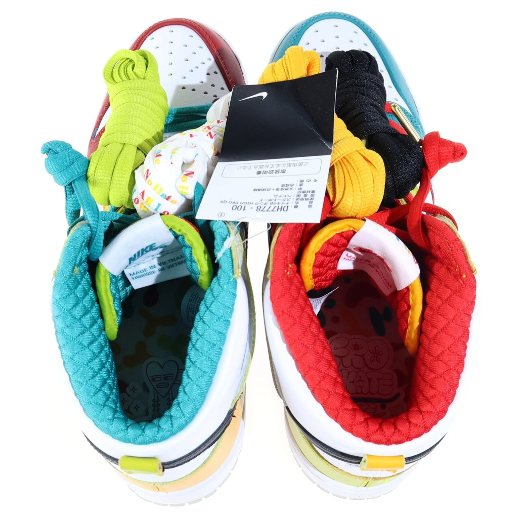 NIKE SB(ナイキエスビー) ×FROSKATE DUNK HIGH PRO QS All LOVE フロスケート ダンク ハイカットスニーカー マルチカラー US9/27cm DH7778-100