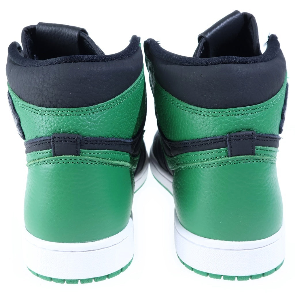 NIKE(ナイキ) AIR JORDAN 1 RETRO HIGH OG BLACK PINE GREEN (2020) エアジョーダン1 ハイカットスニーカー ブラック/グリーン US9.5/27.5cm 555088-030