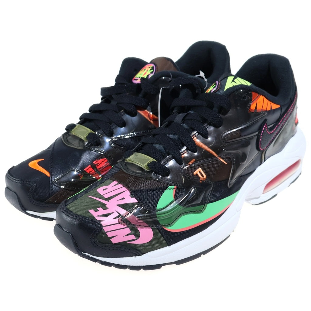 NIKE(ナイキ) ×ATMOS AIR MAX 2 LIGHT QS アトモス エアマックス2ライト ローカットスニーカー ブラック US9/27cm CI5590-001