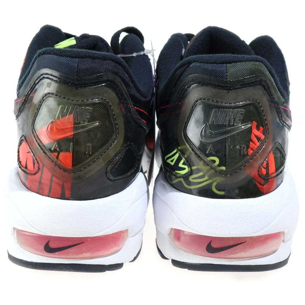 NIKE(ナイキ) ×ATMOS AIR MAX 2 LIGHT QS アトモス エアマックス2ライト ローカットスニーカー ブラック US9/27cm CI5590-001
