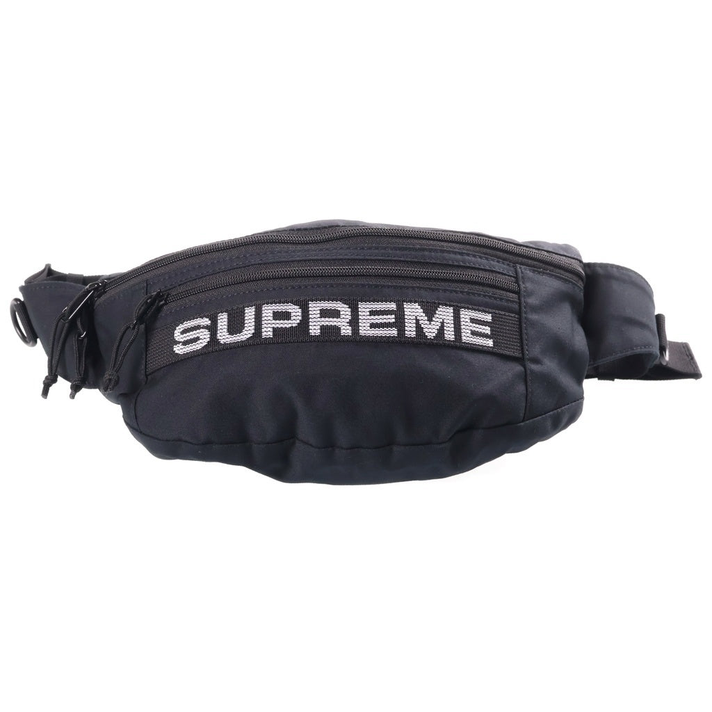 SUPREME(シュプリーム) 23SS Field Waist Bag フィールドウエストバッグ ボックスロゴ ショルダーバッグ ブラック