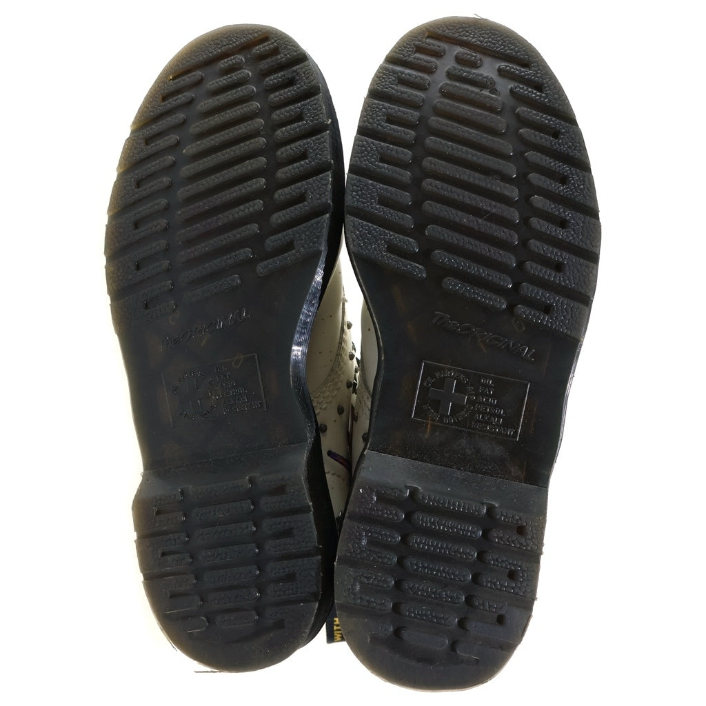 Dr.Martens(ドクターマーチン) ORIGINALS BOOTS 刺繍 オリジナルブーツ 8ホール ホワイト #UK7 1460 R24207100