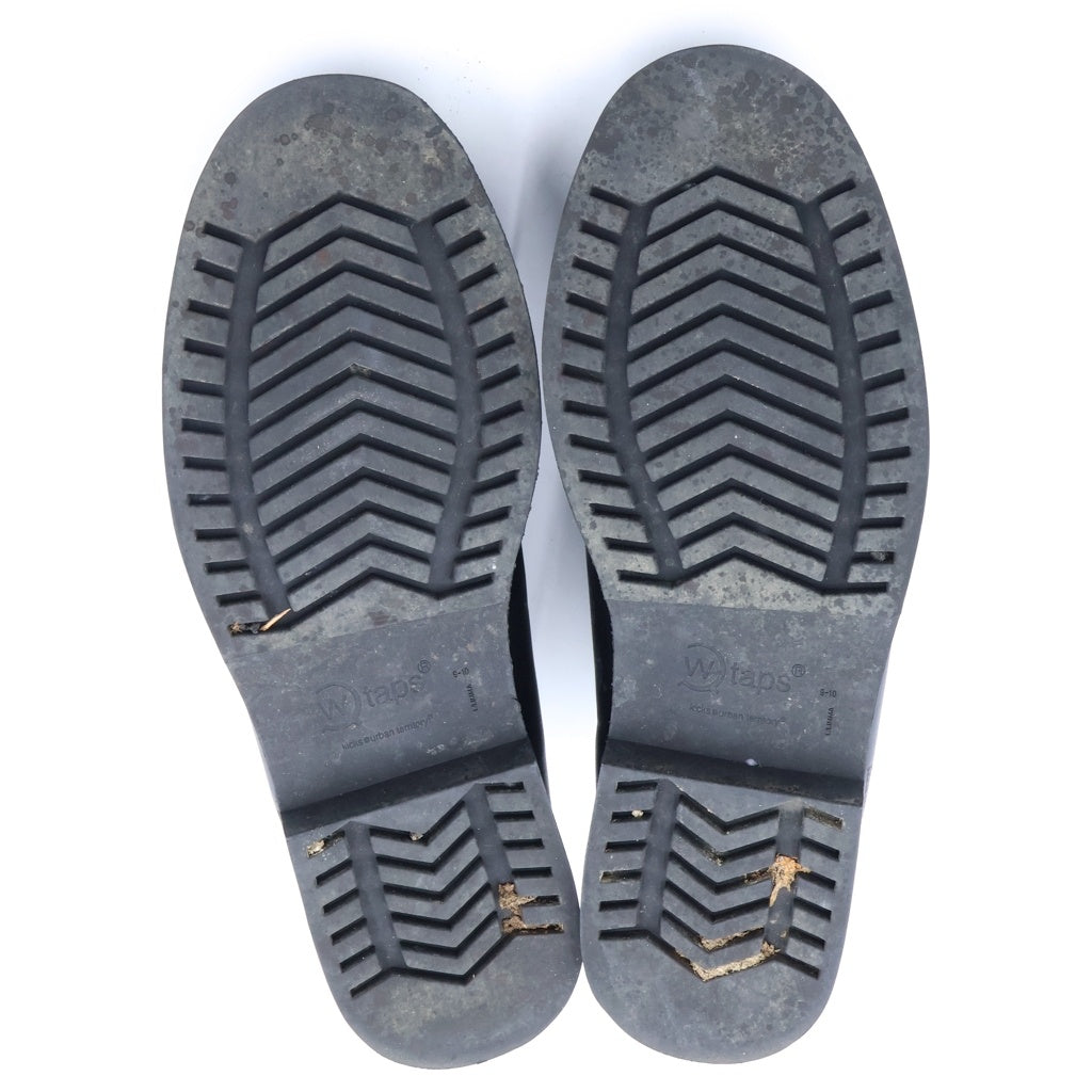 WTAPS(ダブルタップス) スウェード/レザー チャッカブーツ ブラック/ベージュ US9/27cm