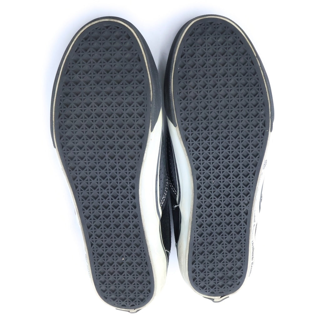 NEIGHBORHOOD(ネイバーフッド) ×MAD FOOT マッドフット レザー スリッポン ローカットスニーカー ブラック US10/28cm