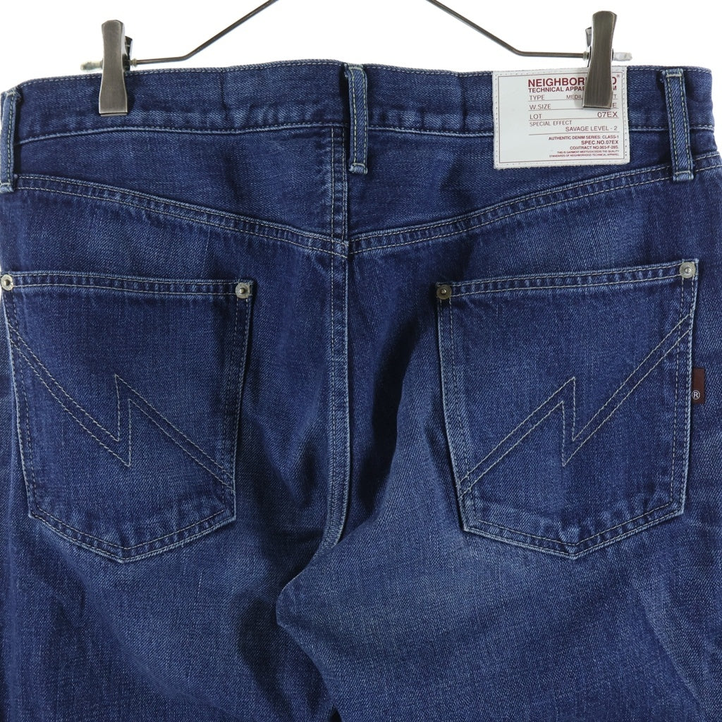NEIGHBORHOOD(ネイバーフッド) MEDIUM STRAIGHT ヴィンテージ加工 ストレートデニムパンツ インディゴ 07年製 DCNH-PT-05