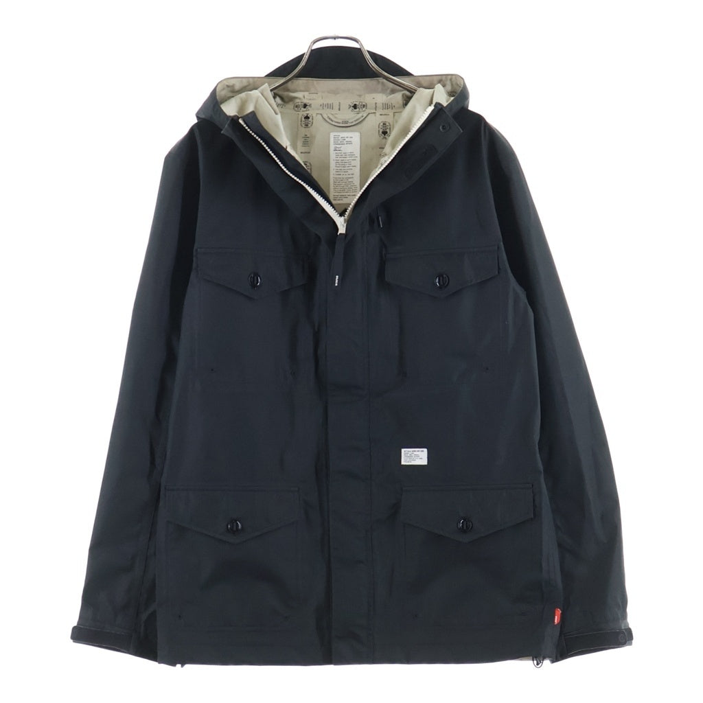 WTAPS(ダブルタップス) 07AW GORE-TEX POLY FIELD JACKET ゴアテックス フィールドジャケット ブラック TSDK-JK-M01