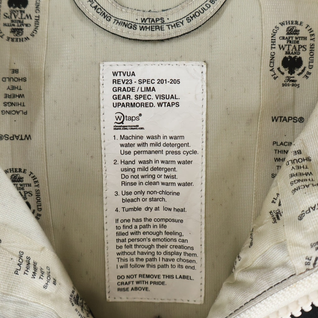 WTAPS(ダブルタップス) 07AW GORE-TEX POLY FIELD JACKET ゴアテックス フィールドジャケット ブラック TSDK-JK-M01