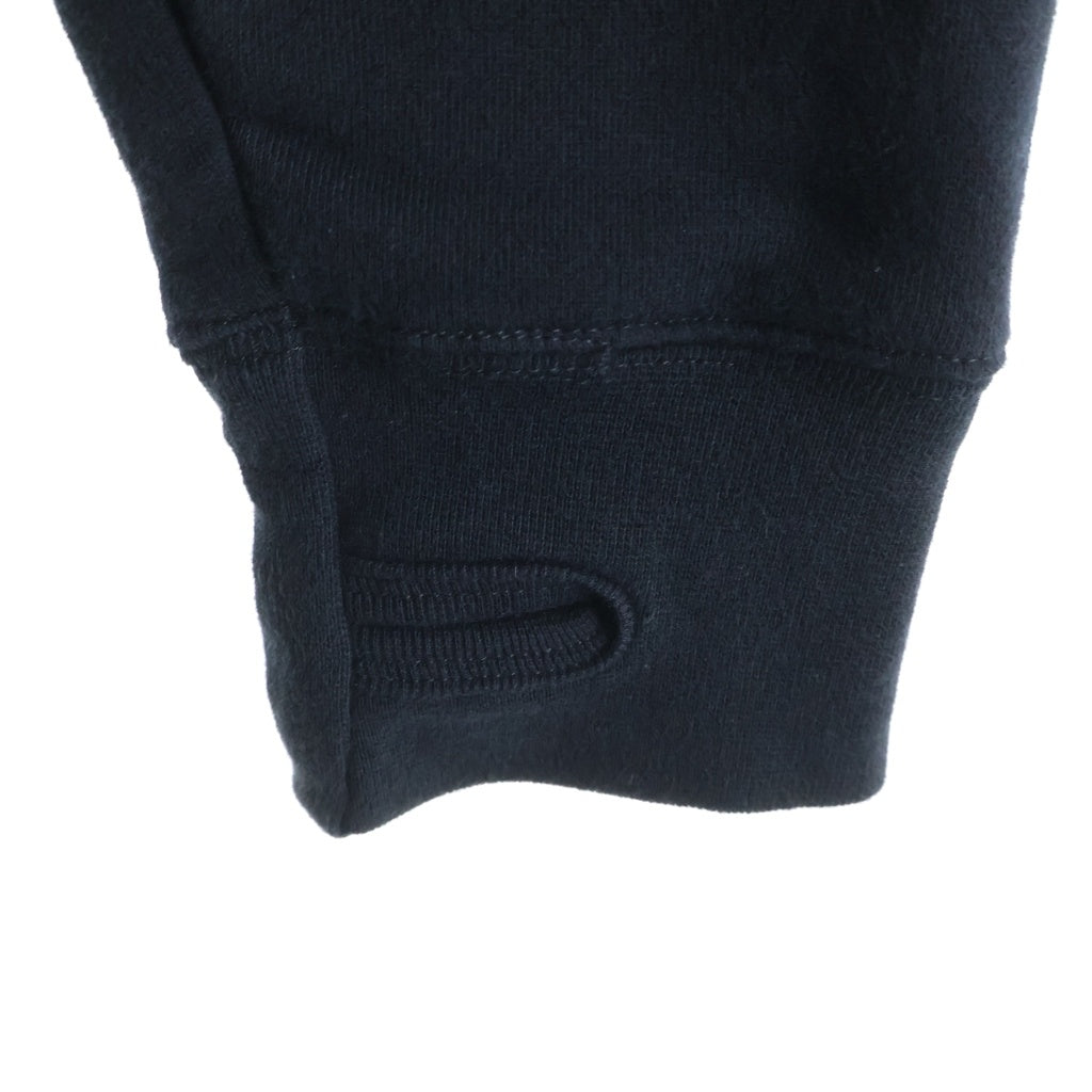 HEAD PORTER PLUS(ヘッド ポーター プラス) ×BUTON SLEEPER HOODIE バートン ロゴプリント スウェットジップパーカー ブラック
