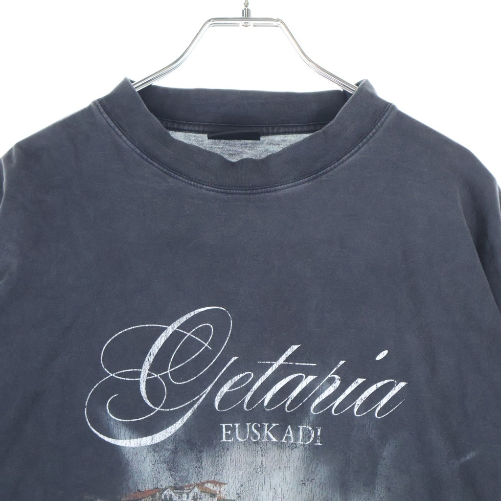 BALENCIAGA(バレンシアガ) Getaria Tシャツ 半袖 オーバーサイズ ブラック 811688
