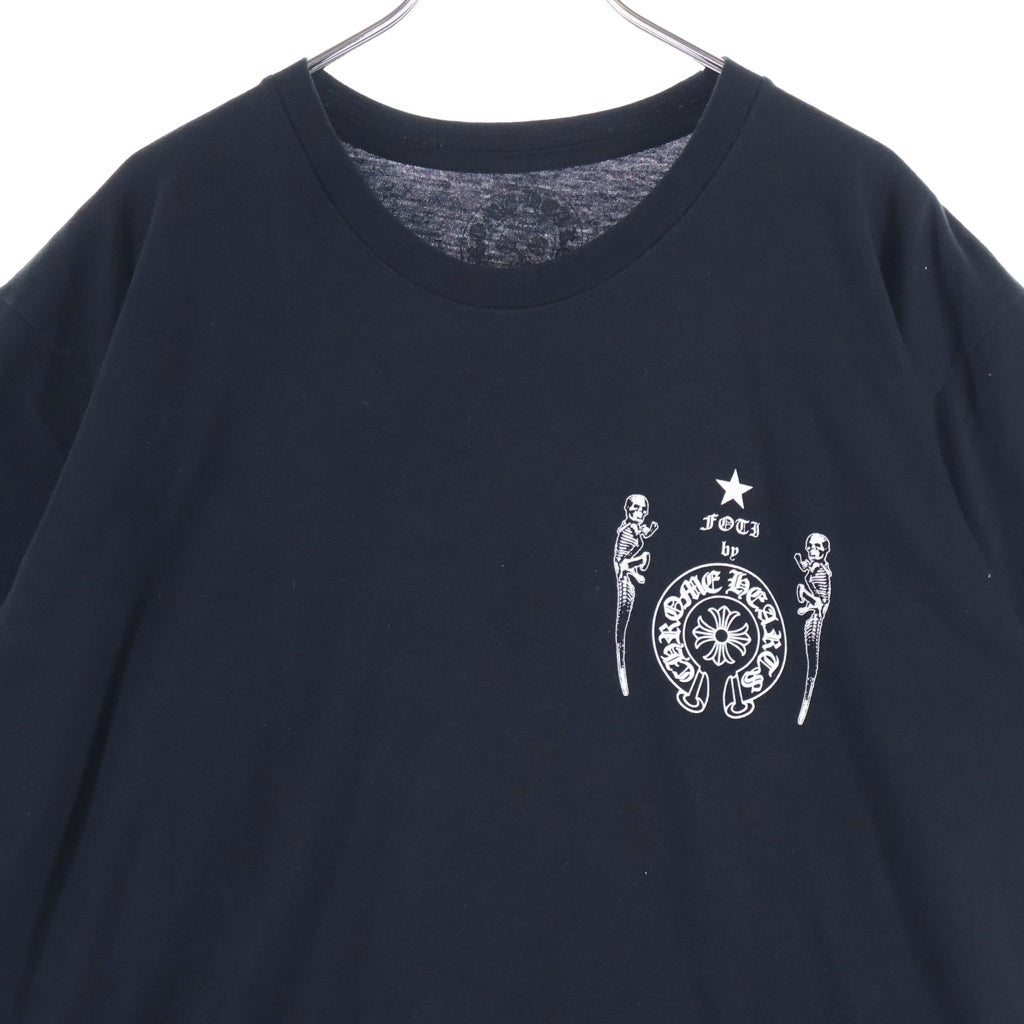 CHROME HEARTS(クロムハーツ) FOTI S/S TEE フォティ ナスカル プリントロゴ 半袖Tシャツ カットソー ブラック