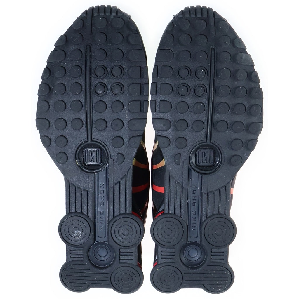 NIKE(ナイキ) SHOX R4 NEYMAR JR ショックスR4 ネイマールジュニア ローカットスニーカー ブラック/グリーン/オレンジ US10/28cm BV1387-001