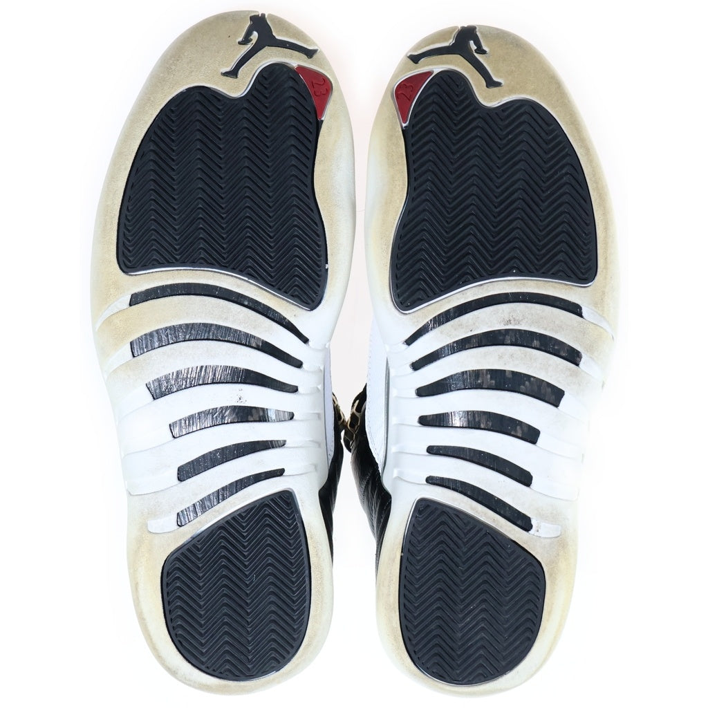 NIKE(ナイキ) AIR JORDAN 12 RETRO PLAYOFFS エアジョーダン12 プレイオフ ハイカットスニーカー ブラック/ホワイト US10/28cm CT8013-006