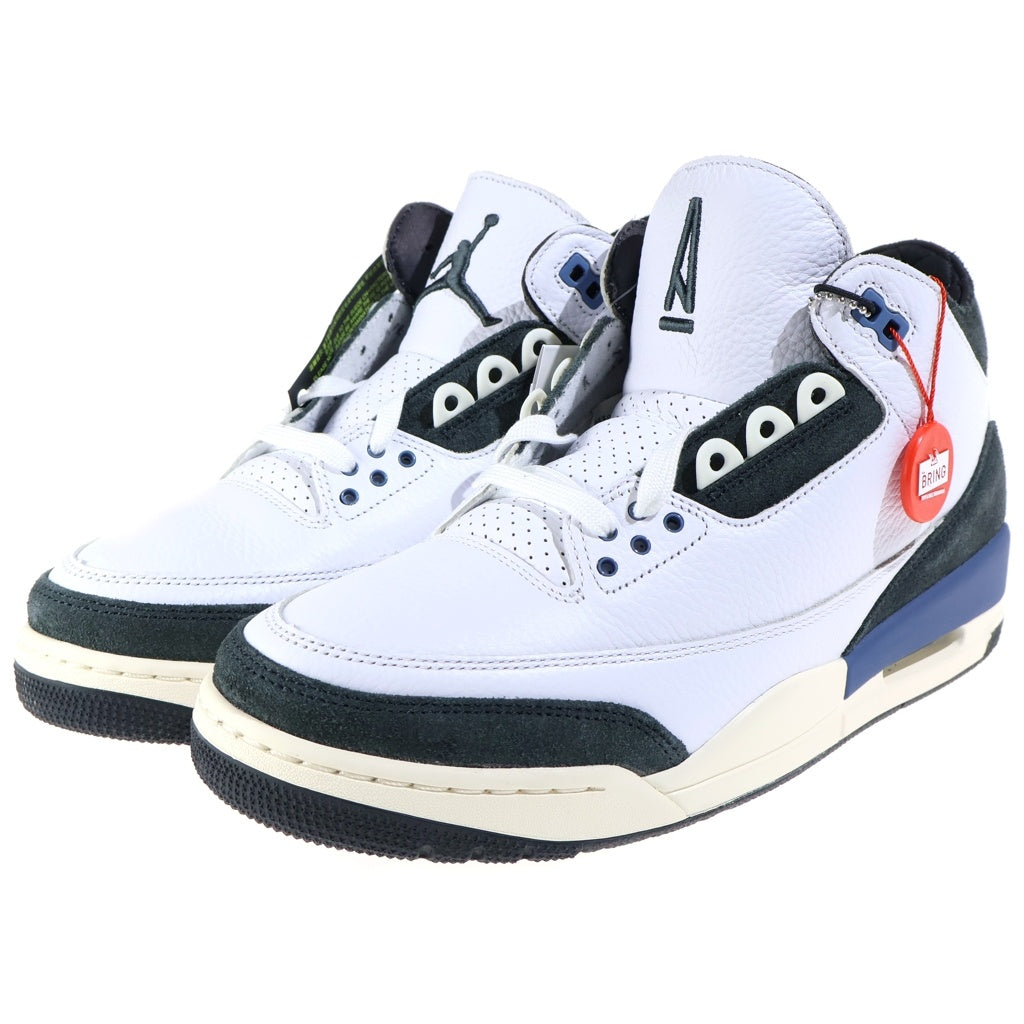 NIKE(ナイキ) ×A MA MANIERE AIR JORDAN 3 RETRO OG SP アママニエール エアジョーダン3 ハイカットスニーカー ホワイト/ブラック US10/28cm HV8571-100