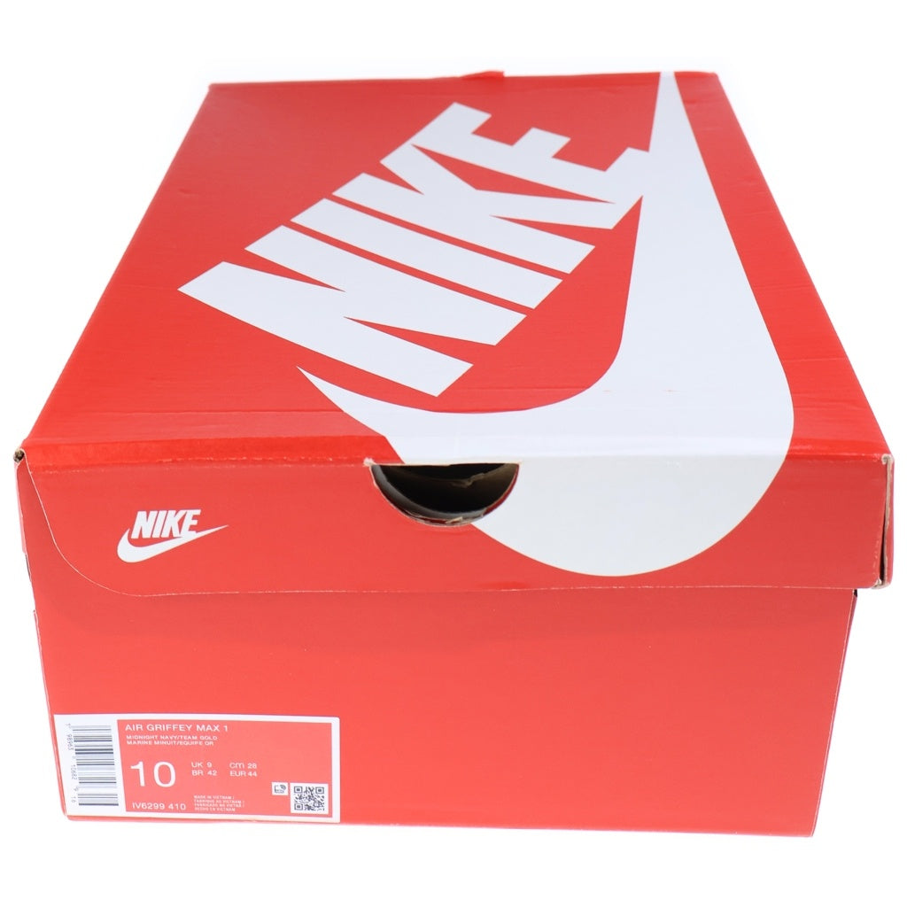 NIKE(ナイキ) AIR GRIFFEY MAX 1 HBCU SWINGMAN CLASSIC IV6299-410 エアグリフィーマックス1 ハイカットスニーカー ホワイト/ネイビー US10/28cm