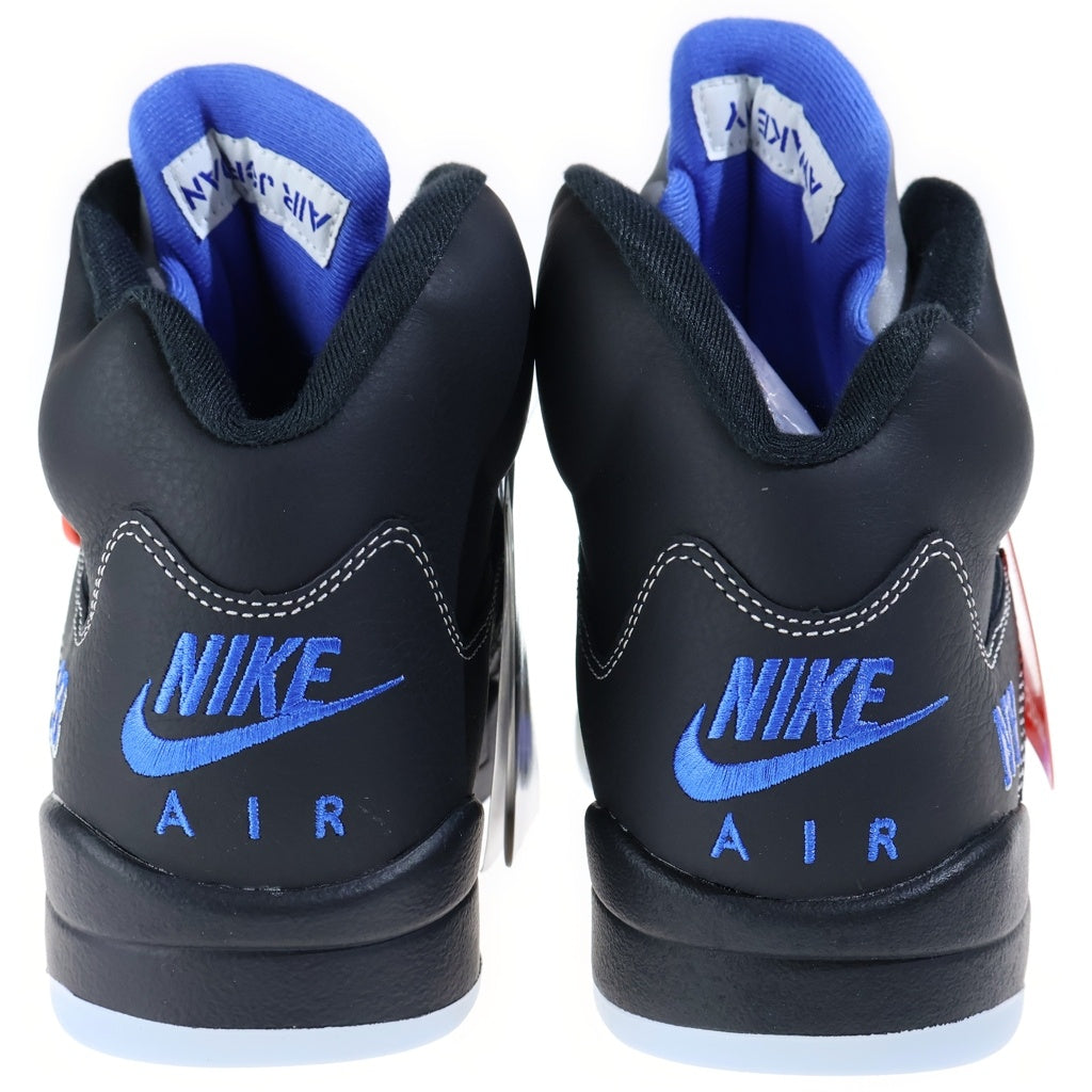 NIKE(ナイキ) ×AWAKE NEW YORK AIR JORDAN 5 RETRO OG アウェイクニューヨーク エアジョーダン5 ハイカットスニーカー ブラック/ブルー US10/28cm DV4982-004