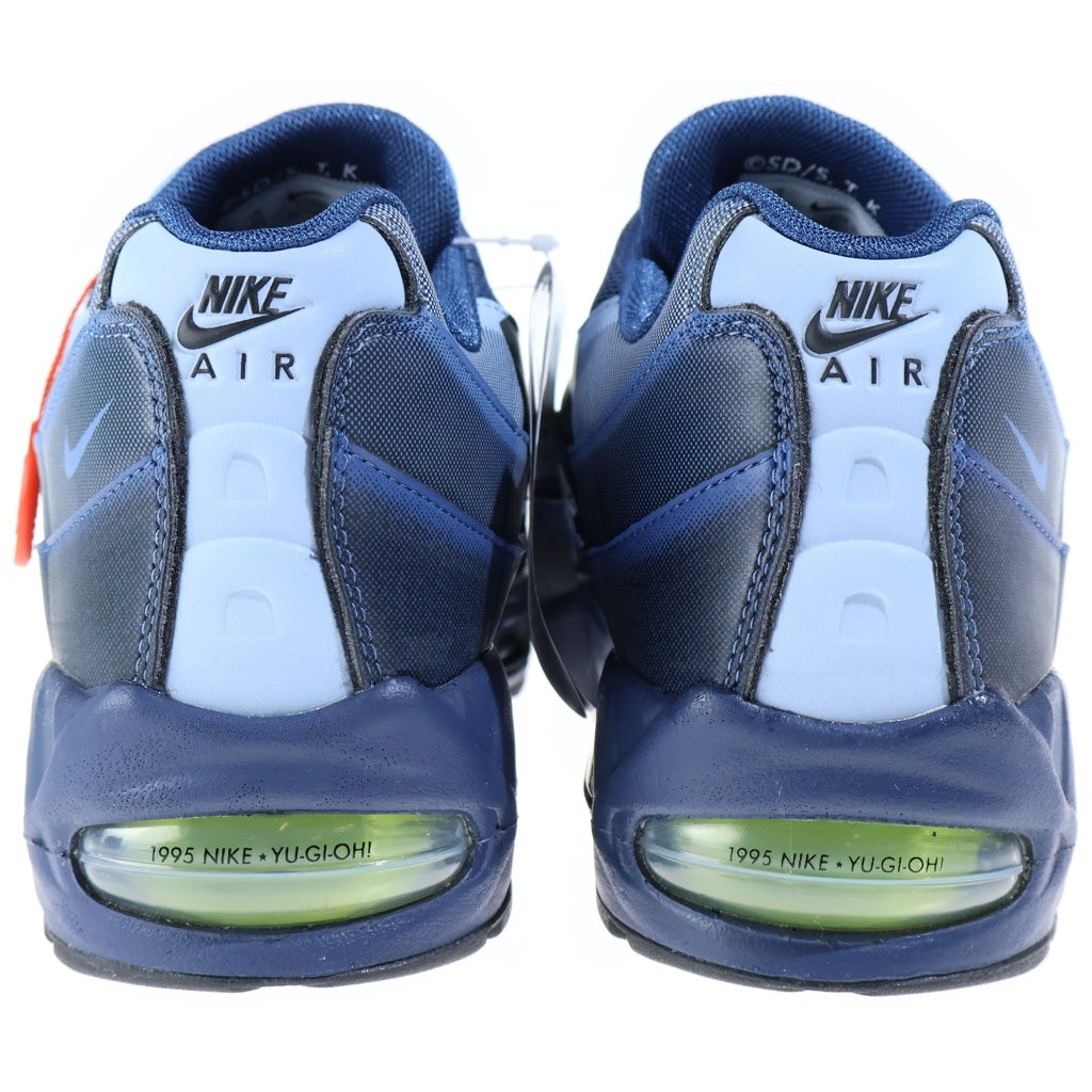 NIKE(ナイキ) ×Yu-Gi-Oh! MAX 95 AIR MUSCLE JOEY 遊戯王 エアマックス95 エアマッスルジョーイ ローカットスニーカー ネイビー US10/28cm II7404-400