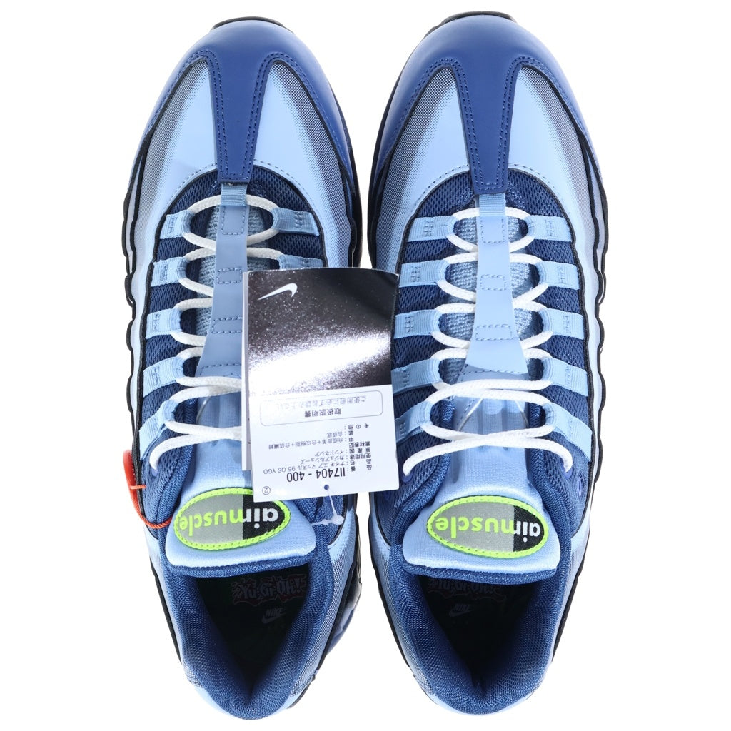 NIKE(ナイキ) ×Yu-Gi-Oh! MAX 95 AIR MUSCLE JOEY 遊戯王 エアマックス95 エアマッスルジョーイ ローカットスニーカー ネイビー US10/28cm II7404-400