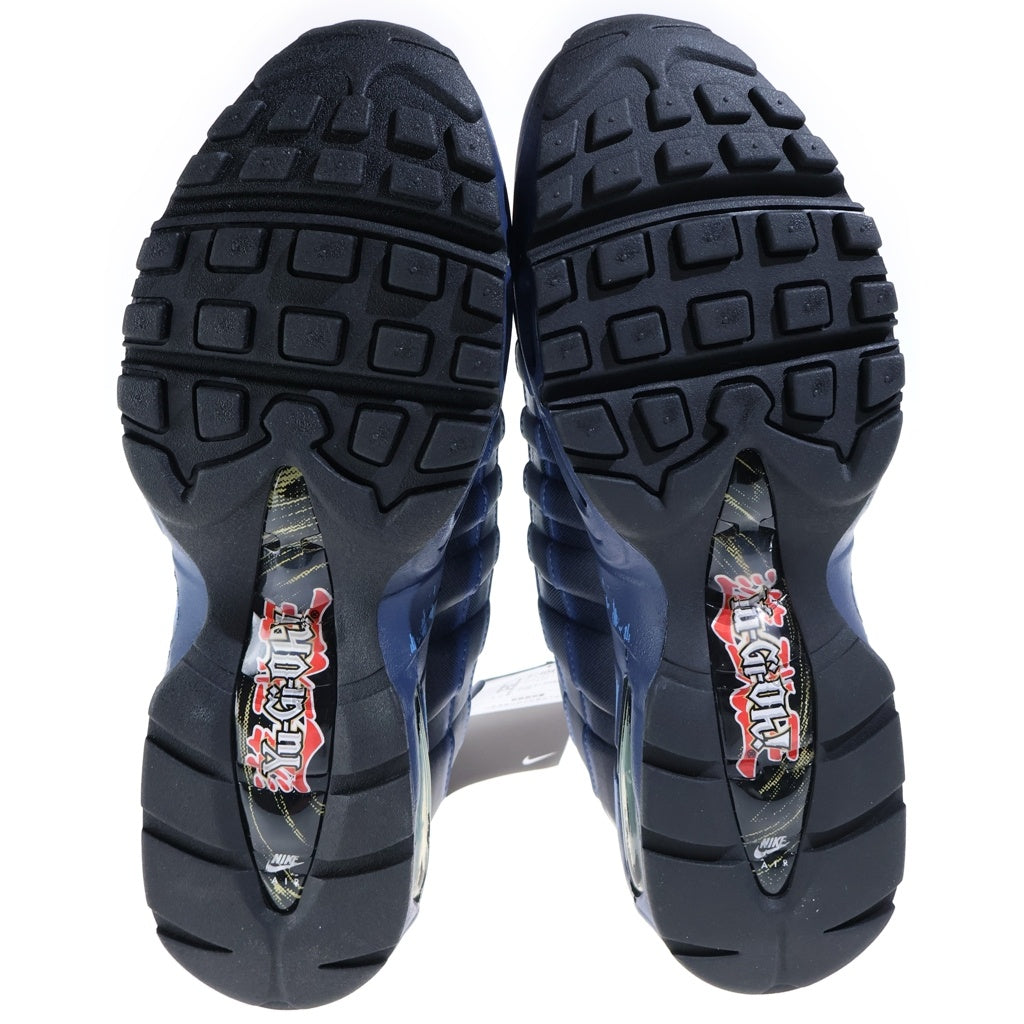 NIKE(ナイキ) ×Yu-Gi-Oh! MAX 95 AIR MUSCLE JOEY 遊戯王 エアマックス95 エアマッスルジョーイ ローカットスニーカー ネイビー US10/28cm II7404-400