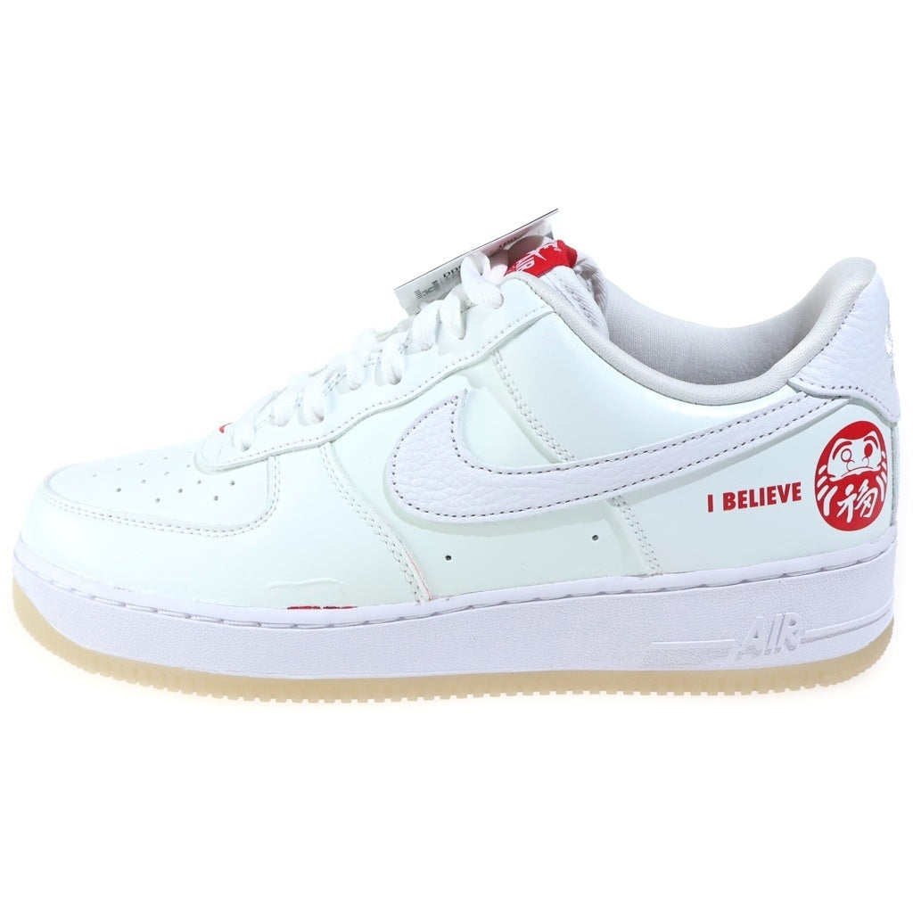 NIKE(ナイキ) IR FORCE 1 CO.JP I BELIEVE DD9941-100 達磨 エアフォース1 ダルマ ローカットスニーカー ホワイト/レッド US10/28cm