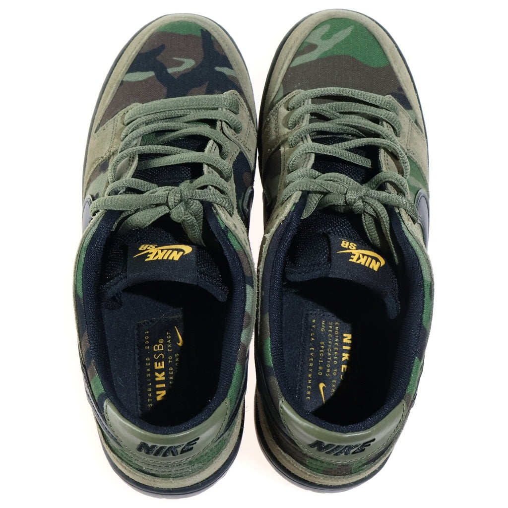 NIKE(ナイキ) ZOOM DUNK LOW PRO CAMO ズームダンク カモ ローカットスニーカー マルチカラー US9/27cm 854866-209