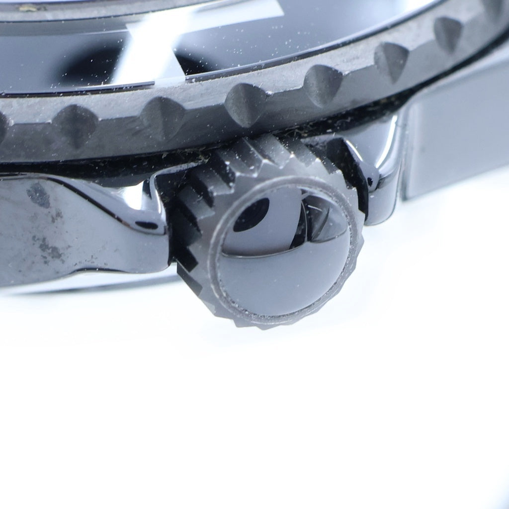 CHANEL(シャネル) J12 ウォンテッド ドゥ シャネル ブラック文字盤 SS/AT 38mm セラミック H7418