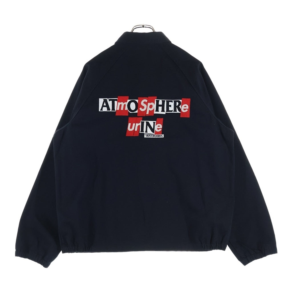SUPREME(シュプリーム) 20AW ×ANTIHERO Snap Front Twill Jacket アンタイヒーロー バック刺繍ロゴ フロントスナップ ツイルジャケット ワークジャケット ブラック
