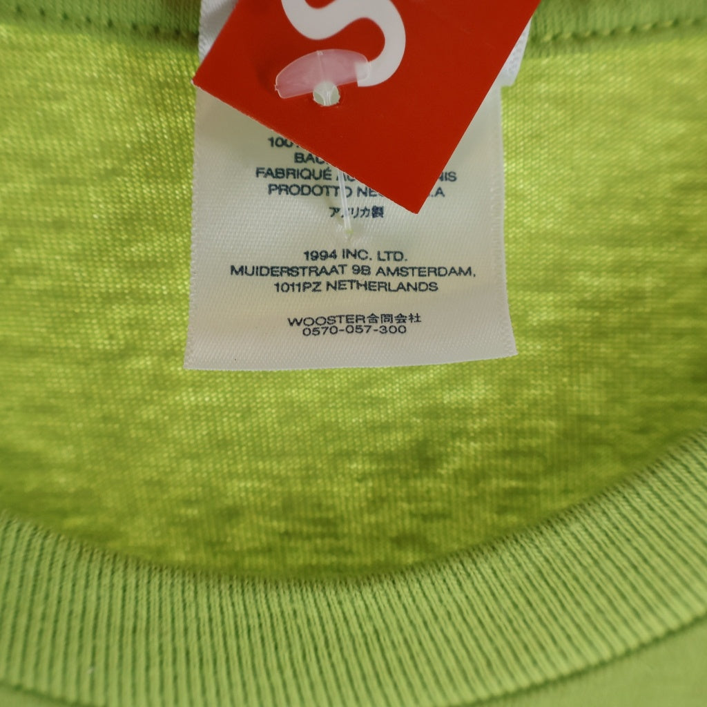 SUPREME(シュプリーム) 23AW Mont Blanc Tee モントブランク プリントロゴ 半袖Tシャツ カットソー グリーン