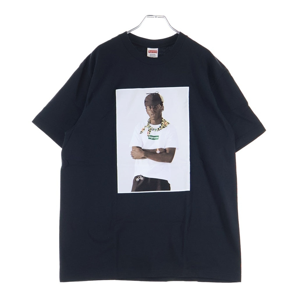 SUPREME(シュプリーム) 24AW Tyler The Creator Tee タイラーザクリエイター フォトプリント 半袖Tシャツ カットソー ブラック