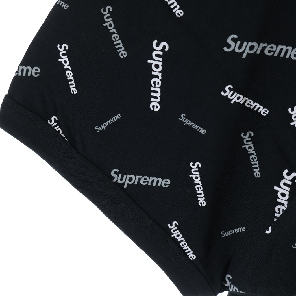 SUPREME(シュプリーム) 18SS Scatter Ringer スキャッターリンガー 半袖Tシャツ カットソー ブラック