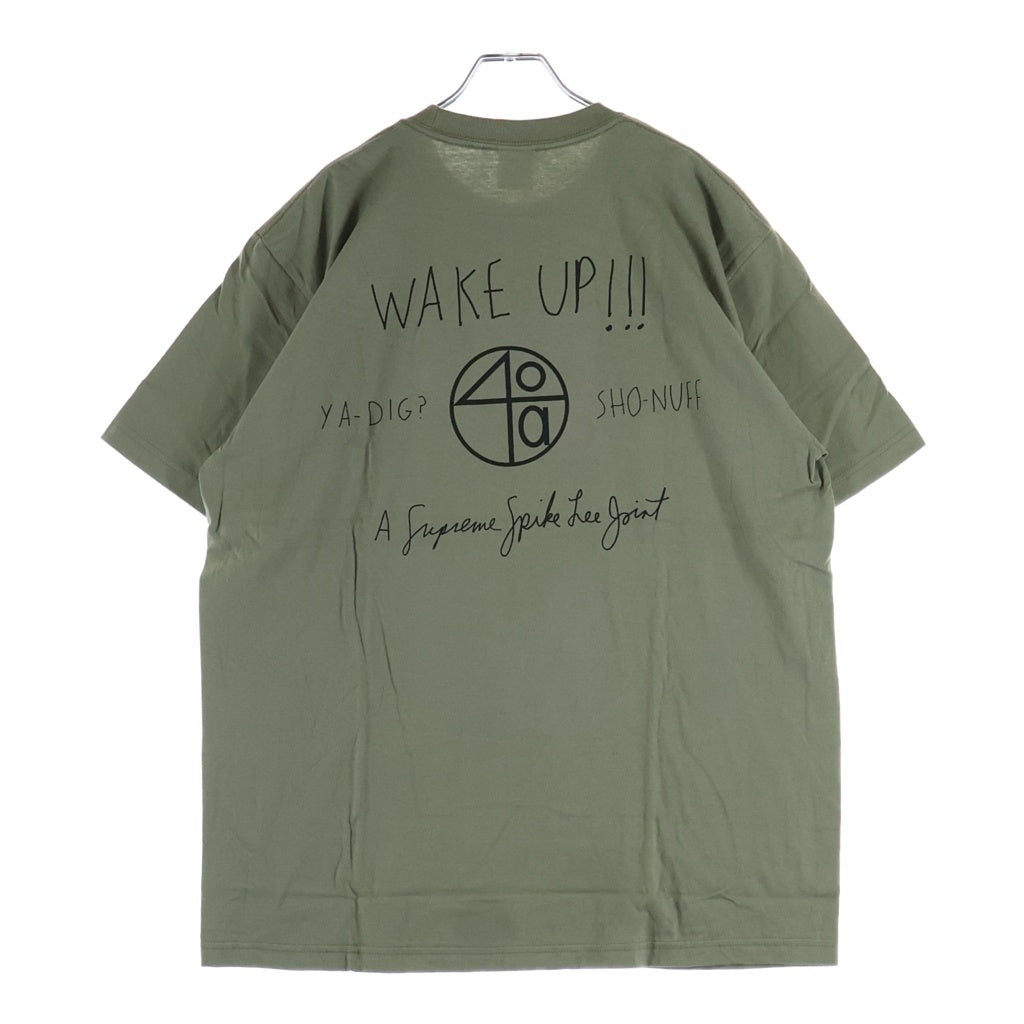 SUPREME(シュプリーム) 25SS 40 Acres Spike Tee スパイクリー フォトぷりんと 半袖Tシャツ カットソー カーキ