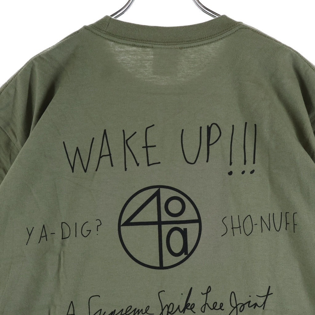 SUPREME(シュプリーム) 25SS 40 Acres Spike Tee スパイクリー フォトぷりんと 半袖Tシャツ カットソー カーキ