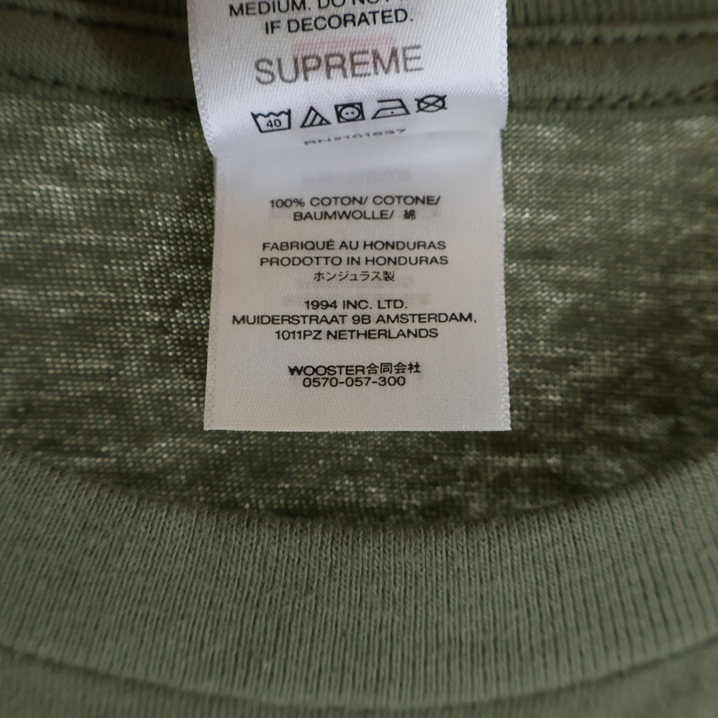 SUPREME(シュプリーム) 25SS 40 Acres Spike Tee スパイクリー フォトぷりんと 半袖Tシャツ カットソー カーキ