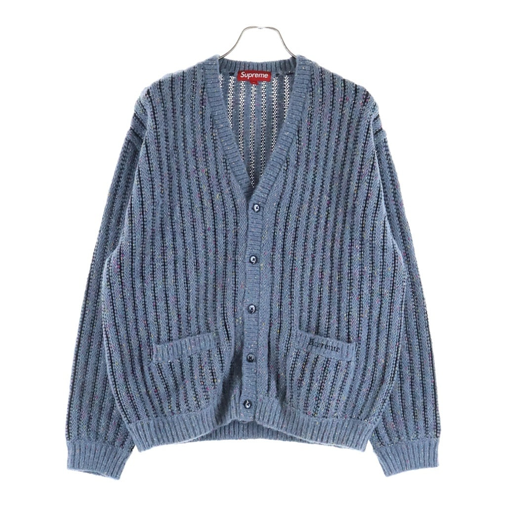 SUPREME(シュプリーム) 24SS Confetti Cardigan コンフェッティ アクリルニット カーディガン ライトブルー