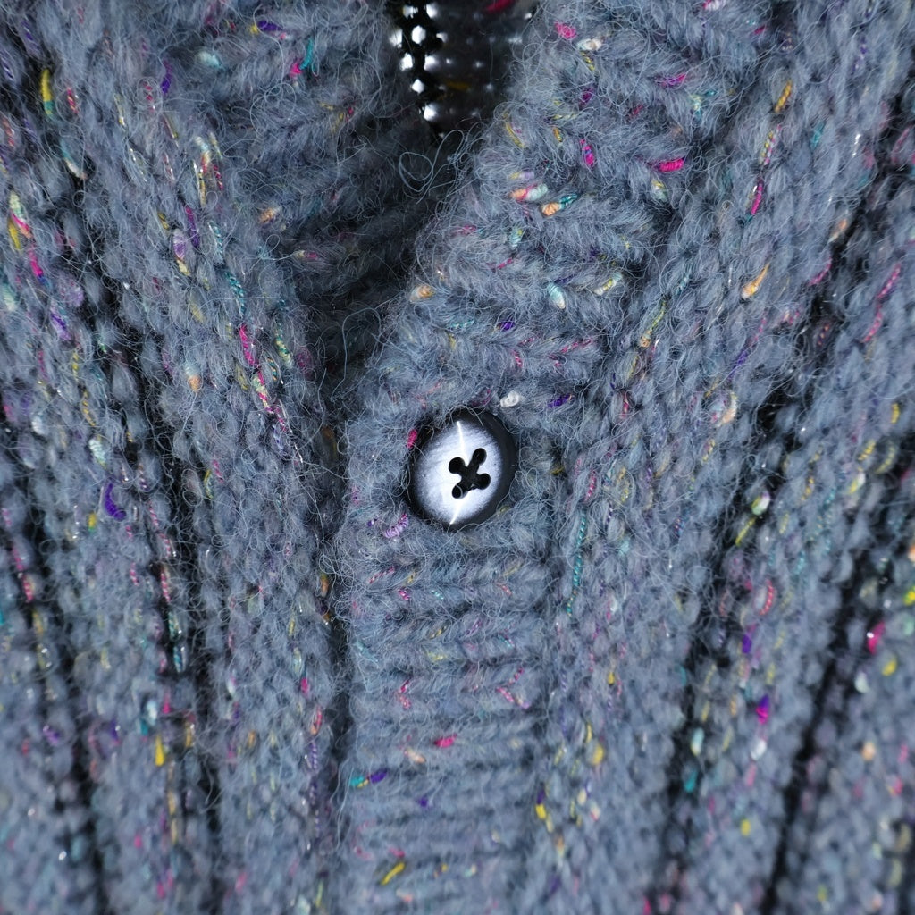 SUPREME(シュプリーム) 24SS Confetti Cardigan コンフェッティ アクリルニット カーディガン ライトブルー