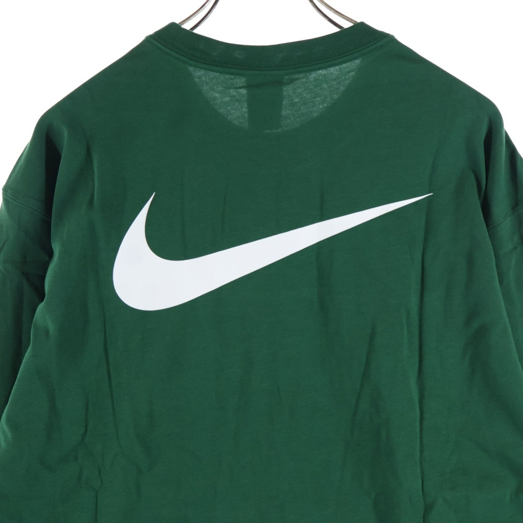 NIKE(ナイキ) ×STUSSY SS LINK LS TEE ステューシー プリントロゴ 長袖Tシャツ カットソー グリーン DD3344-341