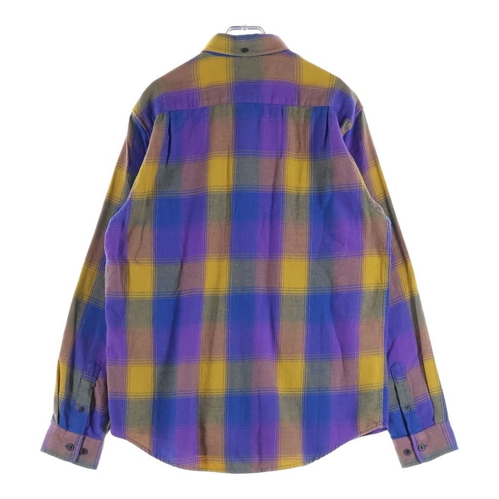 SUPREME(シュプリーム) 18AW Shadow Plaid Flannel Shirt シャドープレイド フランネル長袖シャツ マルチカラー