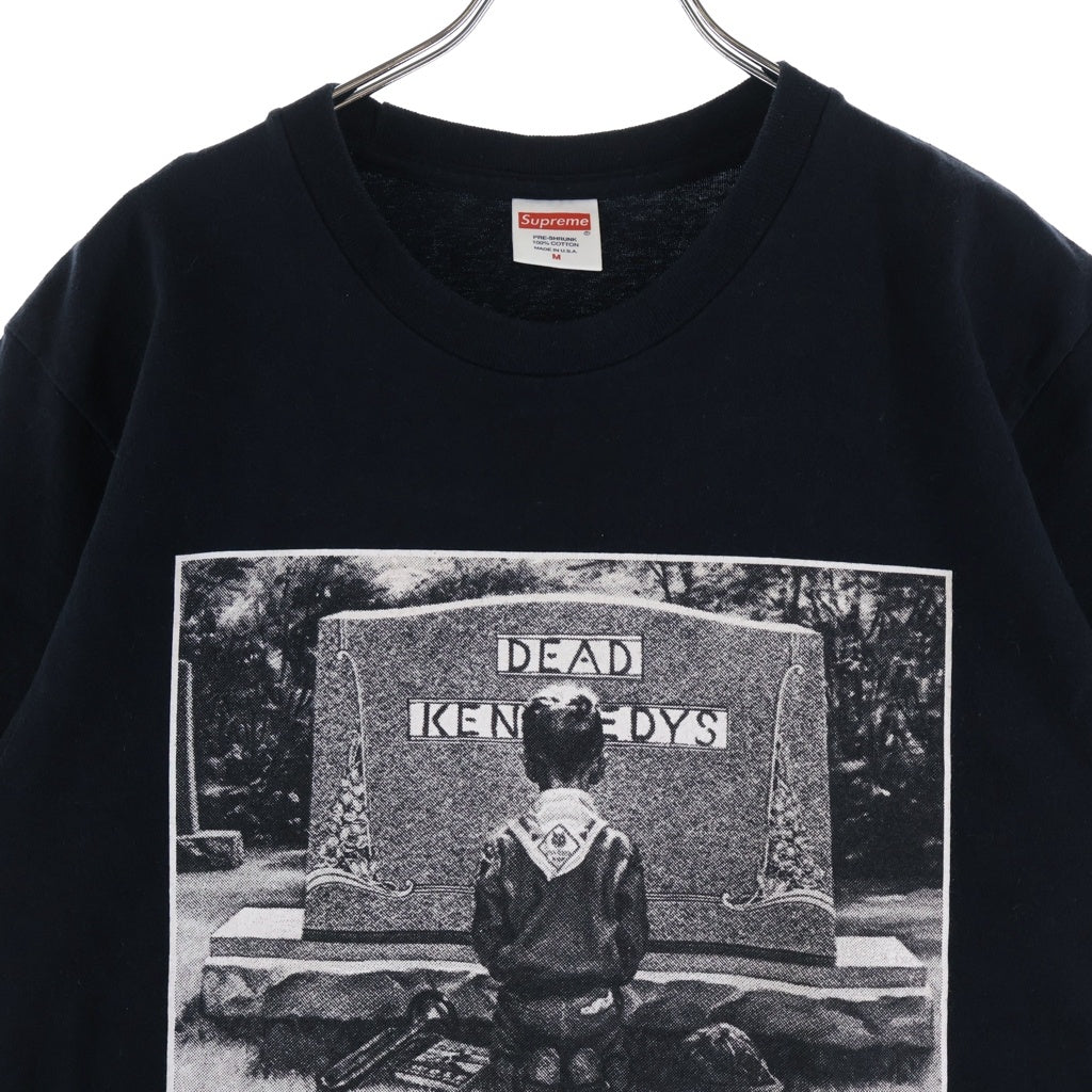 SUPREME(シュプリーム) 14SS Dead Kennedys Gravestone Tee デッドケネディーズ グレイブストーン 半袖Tシャツ カットソー ブラック