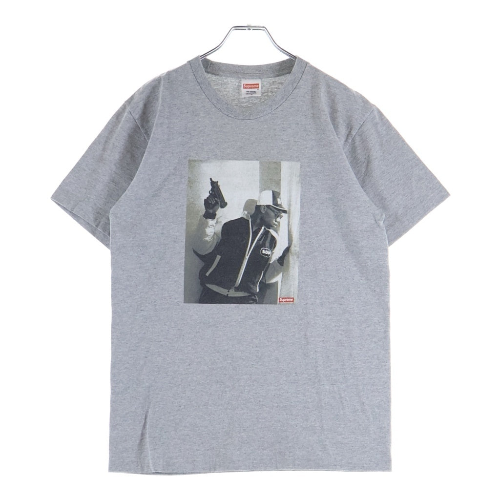 SUPREME(シュプリーム) 14AW Krs One Tee KRSワン フォトプリント 半袖Tシャツ カットソー グレー
