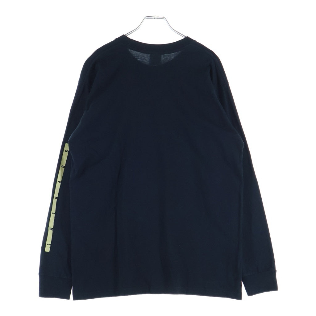 SUPREME(シュプリーム) 18AW Since Nineteen Ninety 1994 L/S Tee フロントロゴ 長袖Tシャツ カットソー ブラック