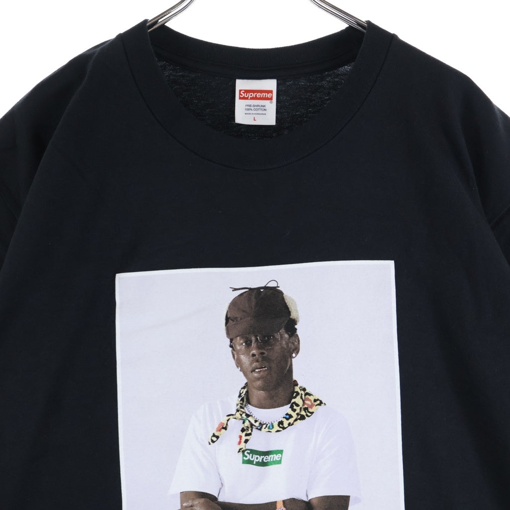 SUPREME(シュプリーム) 24AW Tyler The Creator Tee タイラーザクリエイター フォトプリント 半袖Tシャツ カットソー ブラック